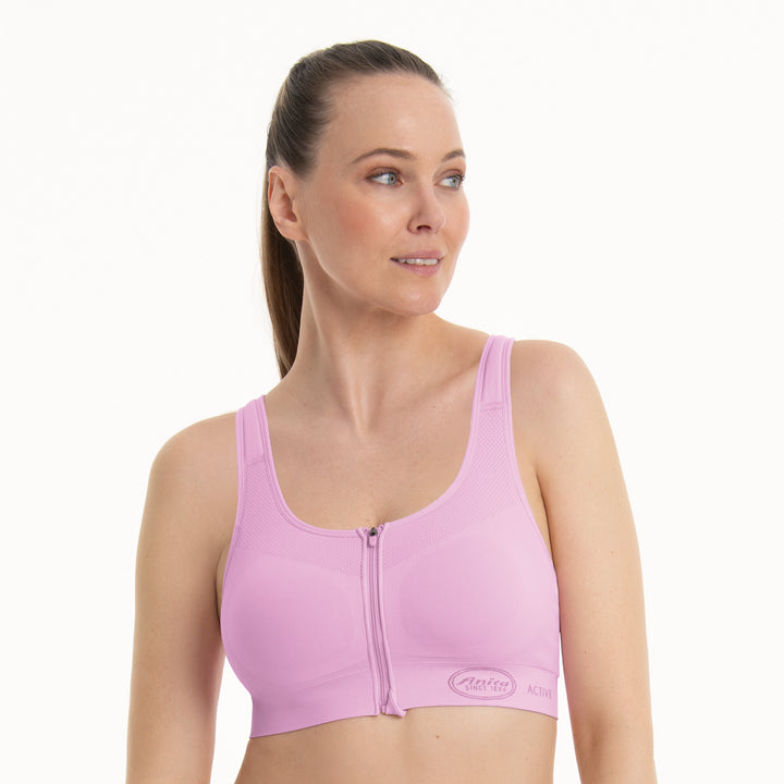 EasyMove - 5511 - Front zip Sports Bra